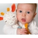 Бебешка мека играчка с нощна светлина жирафче Good Night  - 5