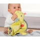 Бебешка кърпа за гушкане и куклен театър Дино Happy Dino  - 3