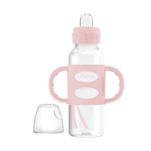 Бебешко преходно шише Milestone Wide-Neck Sippy Bottle | PAT6495
