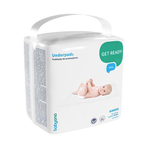 Подложки за повиване на бебе 90 х 60 см 20 бр. | PAT6541