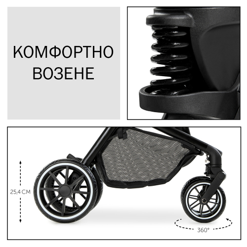 Бебешка количка 2в1 Move So Simply Set Dark Navy Neon | PAT6774
