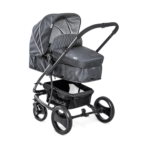 Бебешки количка 3в1 Pacific 4 Shop N drive melange charcoal | PAT6822