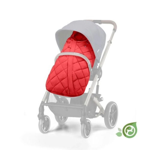 Чувалче за бебешка количка Snogga 2 Eco Hibiscus Red  - 4