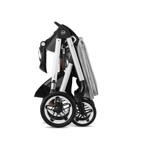 Бебешка количка Talos S Lux Lava Grey 2023 сребристо шаси | PAT6923