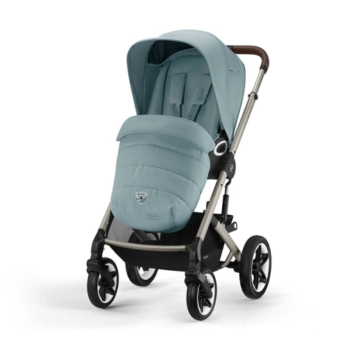 Бебешка количка Talos S Lux 2023 шаси Taupe Sky Blue  - 1