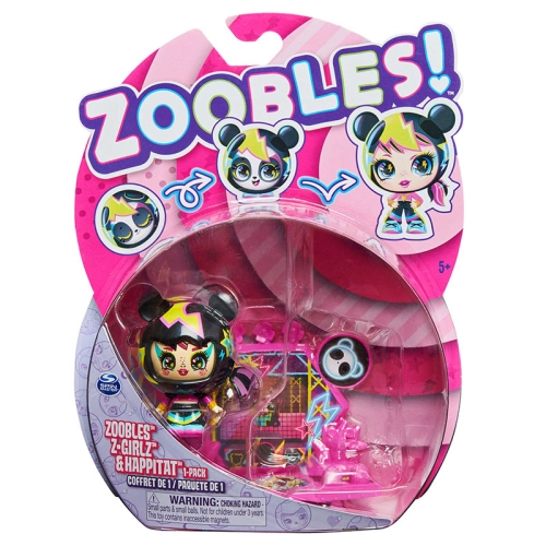 Детски комплект Zoobles Z Girls фигура с аксесоар Bam Bop  - 1