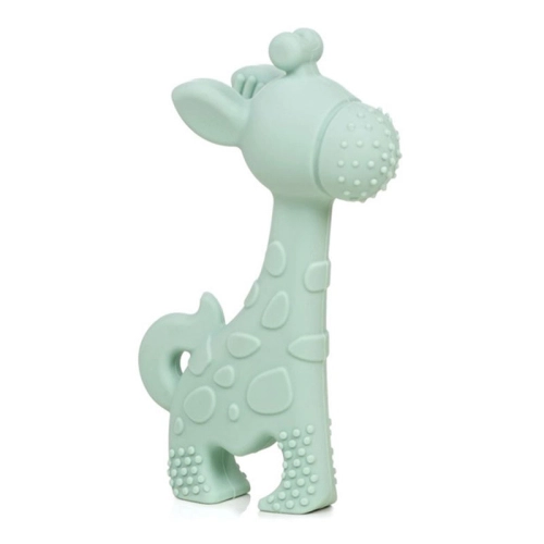 Бебешка силиконова гризалка Жираф Mint | PAT6979