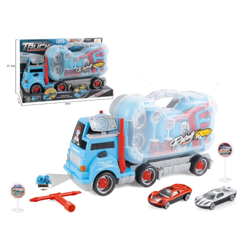 Камионче-куфар с инструменти и коли на батерии | PAT7045