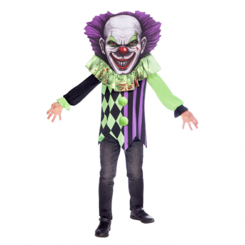 Детски карнавален костюм Страшен клоун 8-10г | PAT7060