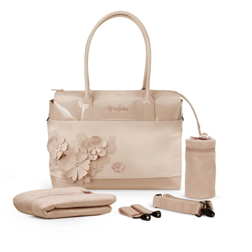 Чанта за бебешка количка Priam Simply Flowers Beige  - 3