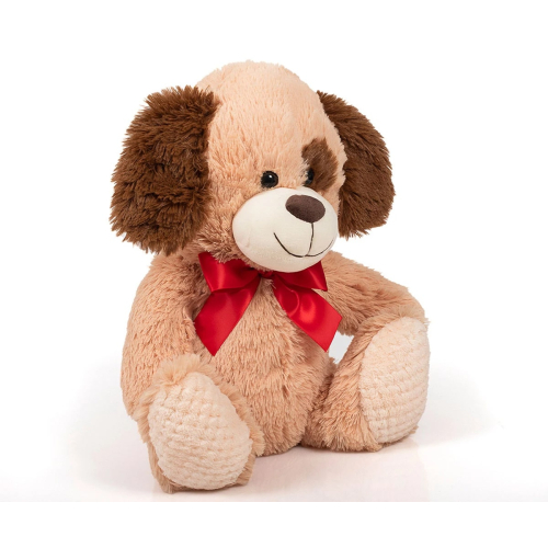 Детска плюшена играчка Куче с панделка 38 см | PAT7103