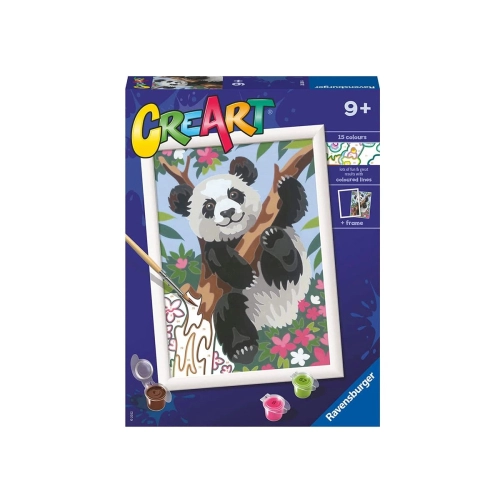Детска рисувателна галерия CreArt Игрива панда | PAT7117