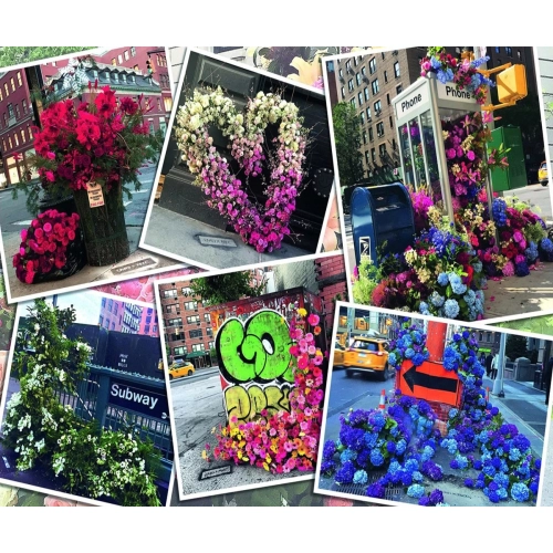 Детски пъзел 1000 елемента Цветя в Ню Йорк | PAT7215