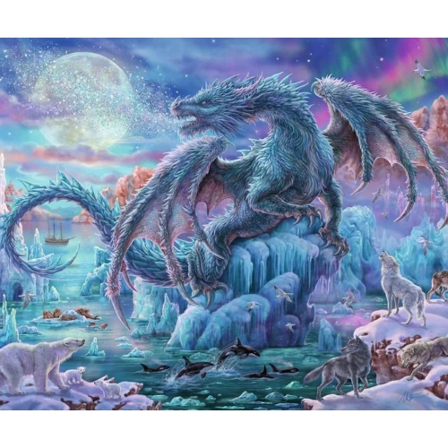 Детски пъзел Мистичен дракон 500 елемента | PAT7334