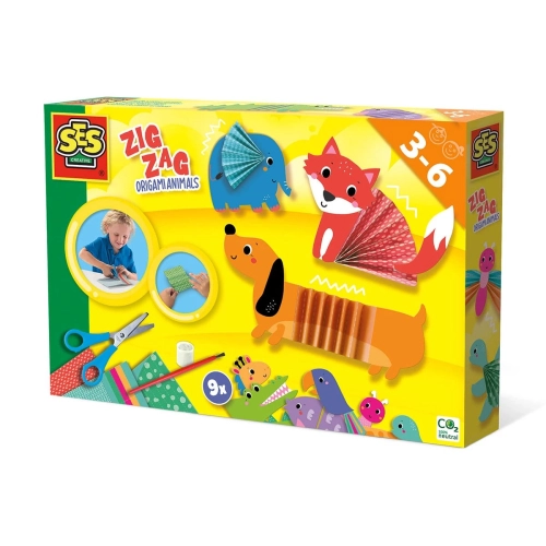 Детски комплект Зиг-заг оригами животни | PAT7380