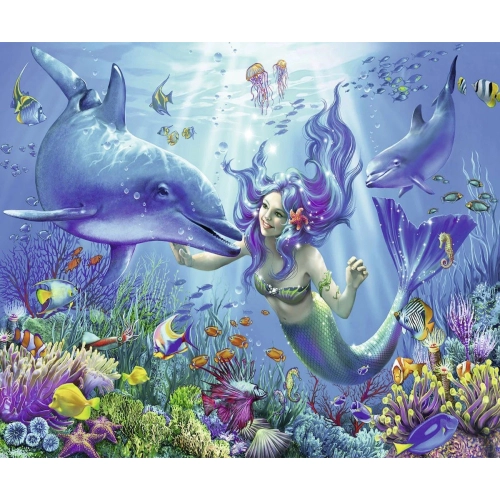 Детски светещ пъзел 200 XXL Подводен рай | PAT7396