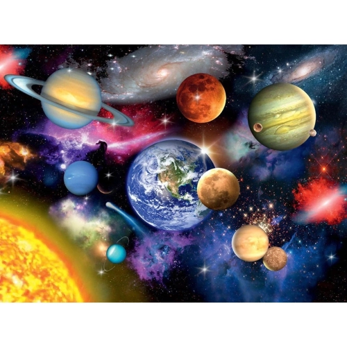 Детски пъзел Слънчевата система 300 елемента XXL | PAT7424