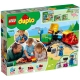 Детски конструктор LEGO DUPLO Town Парен влак  - 3