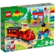 Детски конструктор LEGO DUPLO Town Парен влак  - 1
