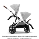 Бебешка количка за близнаци Gazelle S Lava Grey  - 5