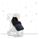 Универсално чувалче за бебешка количка Footmuff Winter Black  - 2