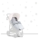 Универсално чувалче за бебешка количка Footmuff Winter Grey  - 2