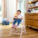 Дървен стол за хранене Beta+ B Whitewashed  - 3