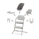 Детско столче за хранене Lemo 4в1 Suede Grey  - 1
