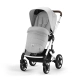 Бебешка количка Talos S Lux Lava Grey 2023 сребристо шаси  - 1
