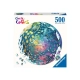 Детски пъзел 500 елемента Кръг от цветове: Океан  - 1
