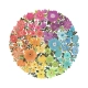 Детски пъзел 500 елемента Кръг от цветове: Цветя  - 3