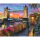 Детски пъзел Залез над Tower Bridge 1000 елемента  - 3