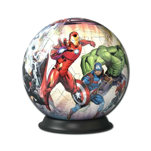 Детски 3D пъзел Marvel Avengers топка пъзел 72 елемента | PAT7465