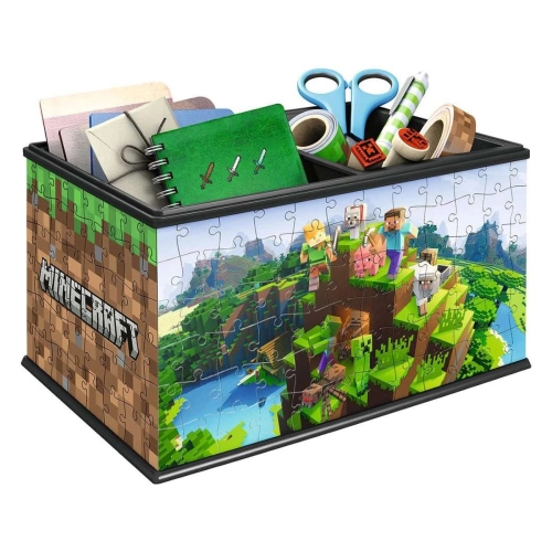 Детски 3D пъзел Майнкрафт: Кутия за съхранение 216 елемента | PAT7466