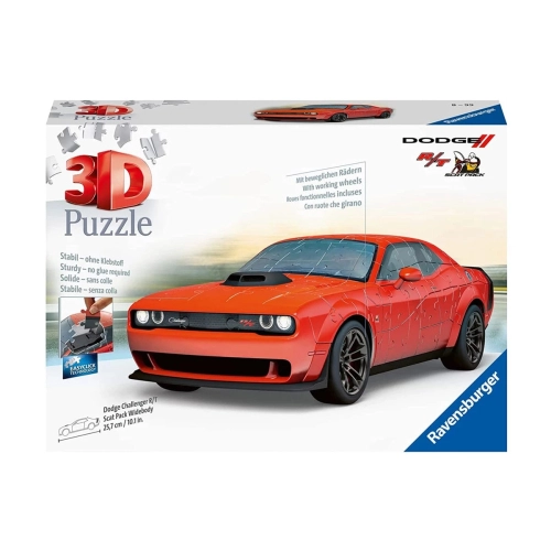 Детски 3D пъзел Dodge Challenger R/T Scat Pack Widebody | PAT7467