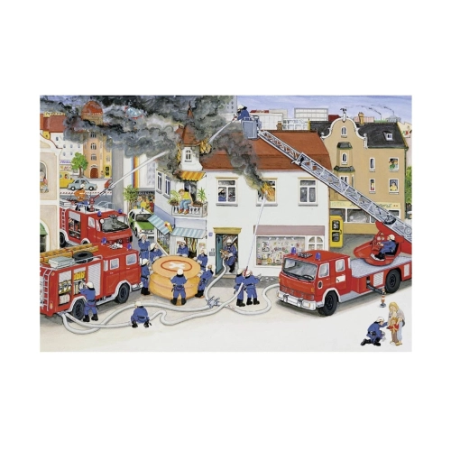 Детски пъзел Пожарникари 2х24 елемента | PAT7552