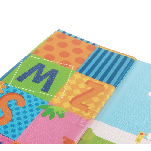 Двустранно килимче за игра Colors 180x200x1.5 | PAT7667