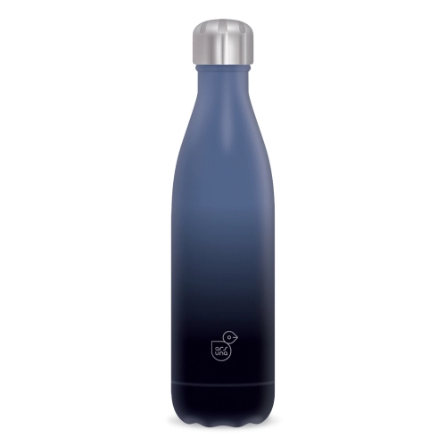 Термо бутилка Gradient Black and Blue Ars Una | PAT7921