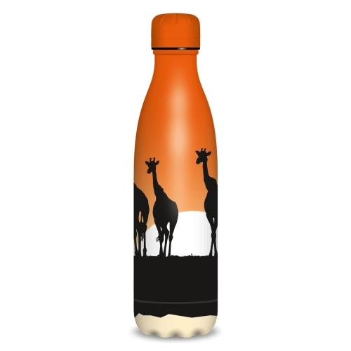 Термо бутилка Giraffe в оранжево   - 2