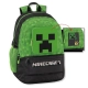 Ученическа раница Minecraft Creeper pixel  - 2