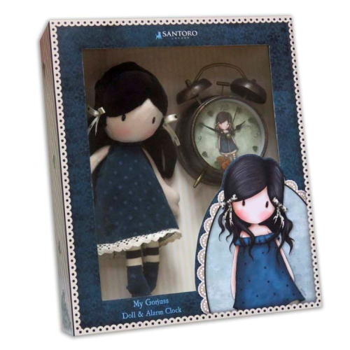 Подаръчен сет Santoro Gorjuss, кукла и будилник You Brought  | PAT8647