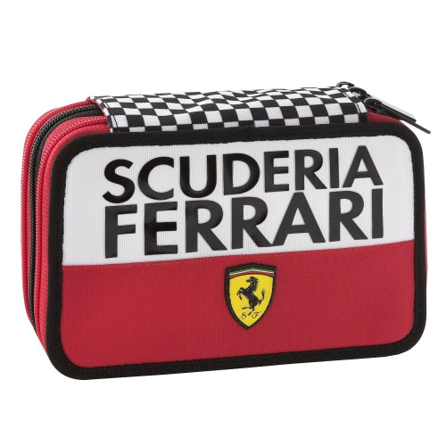 Ученически несесер Ferrari с 3 ципа и съдържание | PAT8652
