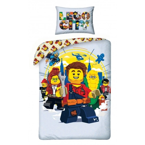 Детски спален комплект LEGO City | PAT8667