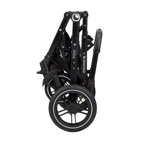 Комбинирана количка 3в1 с трансф. седалка Alba Black  - 12