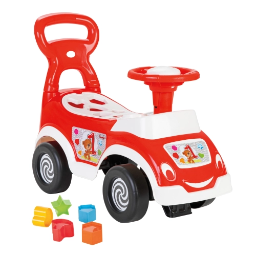 Детска кола за бутане със сортер  червен Pilsan | PAT9010