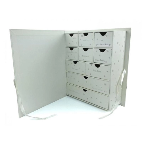 Бебешка кутия за спомени с чекмеджета | PAT9145