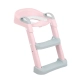 Детска тоалетна седалка със стълба Lea Pink  - 1