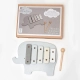 Бебешка дървена играчка Ксилофон Elephant  - 1