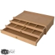 Дървена кутия за художествени материали Тройс  - 2