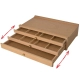 Дървена кутия за художествени материали Тройс  - 3